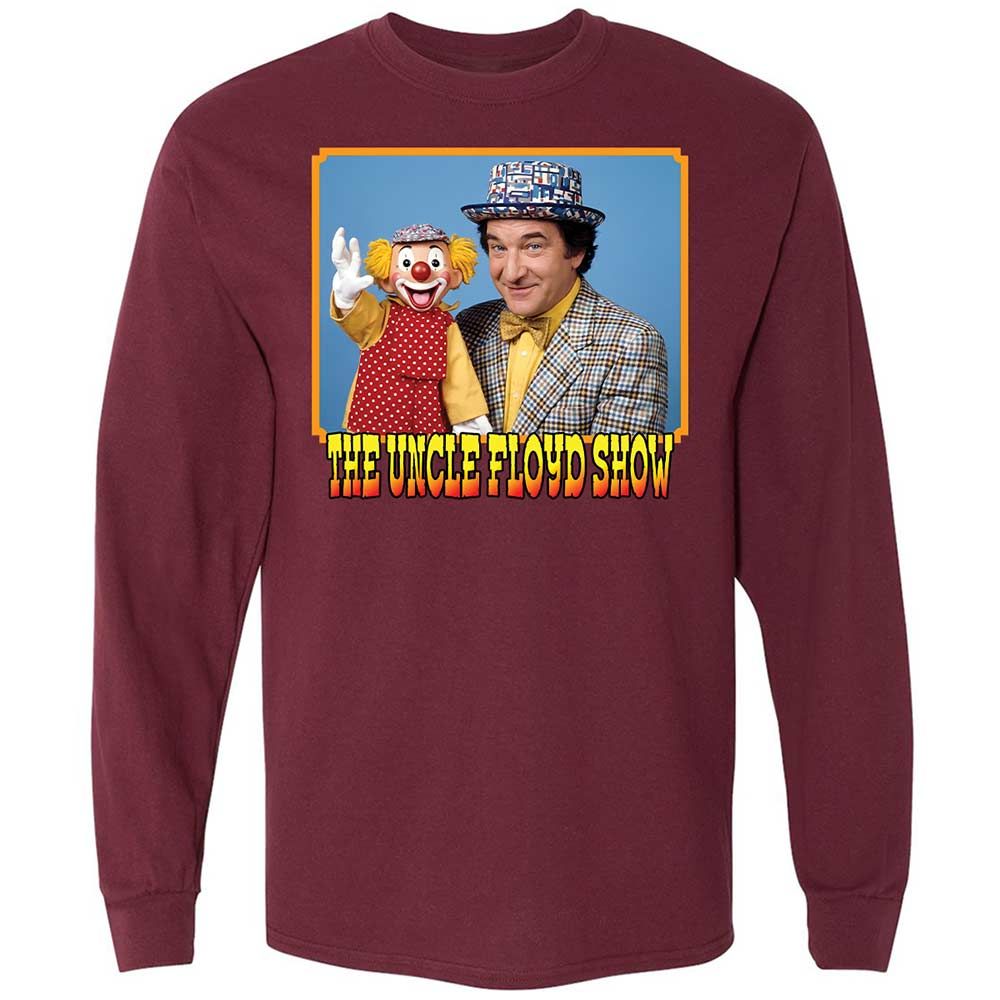 Long Sleeve T-Shirt - ZK26JEAV - Maroon - 16