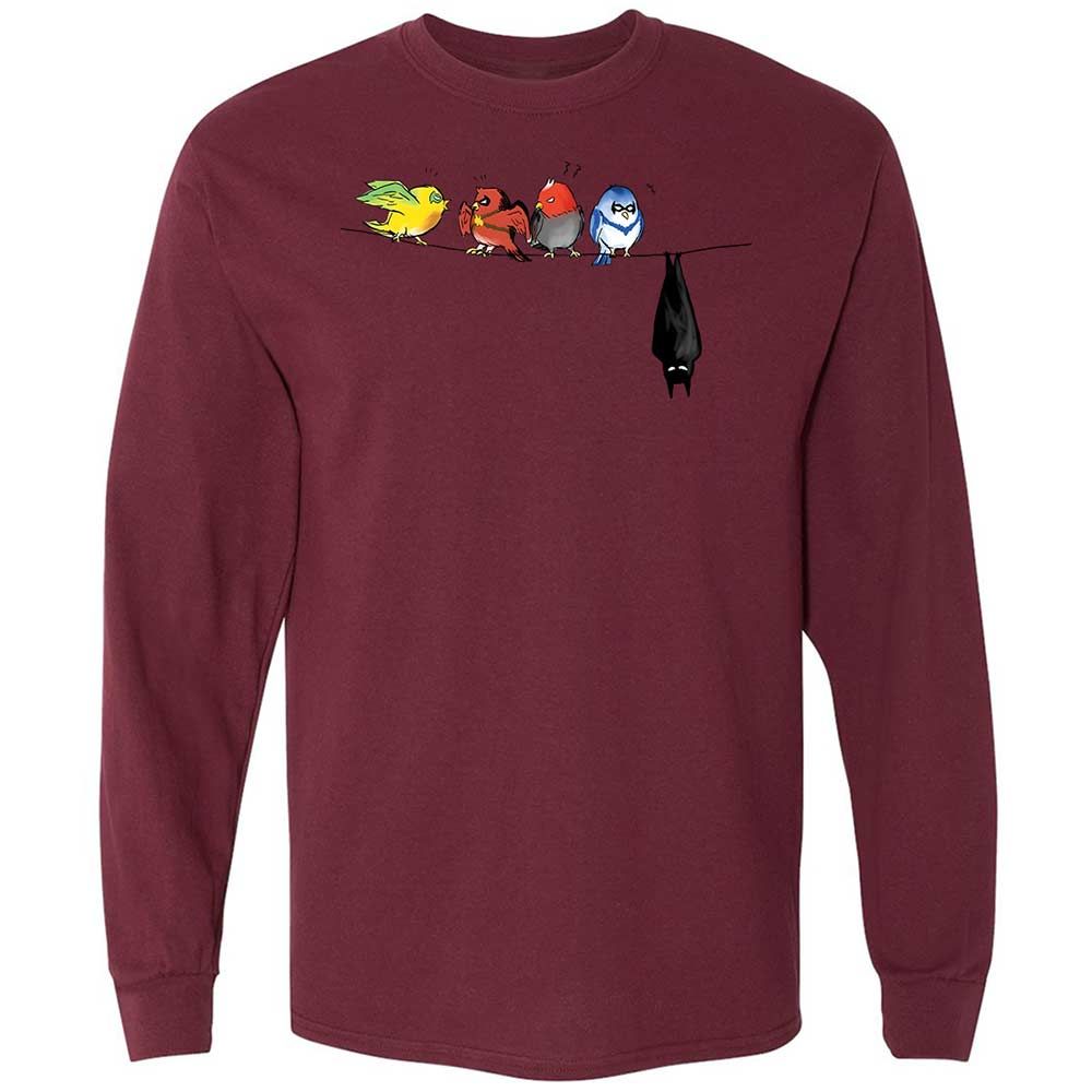 Bat Family - Maroon - 16