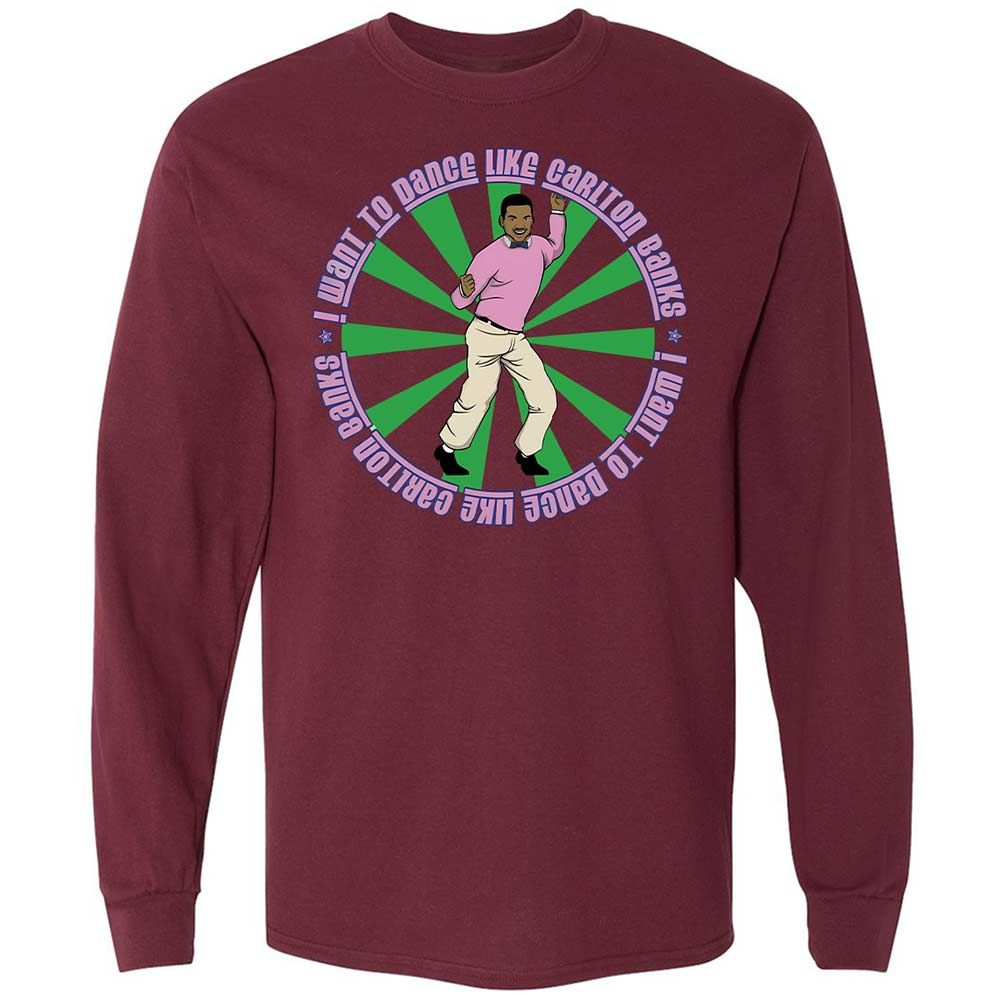Long Sleeve T-Shirt - 5JTDEXJ3 - Maroon - 16