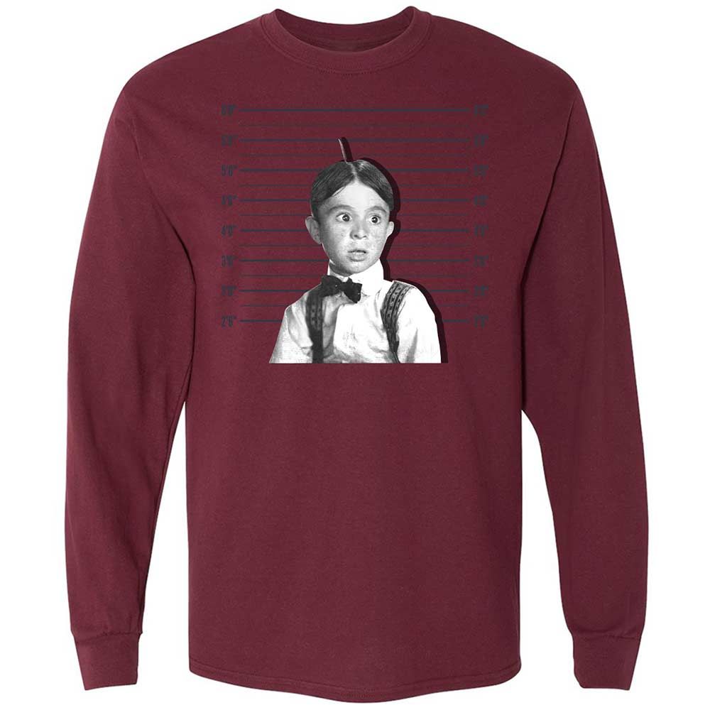 Long Sleeve T-Shirt - 3YT6DE12 - Maroon - 16