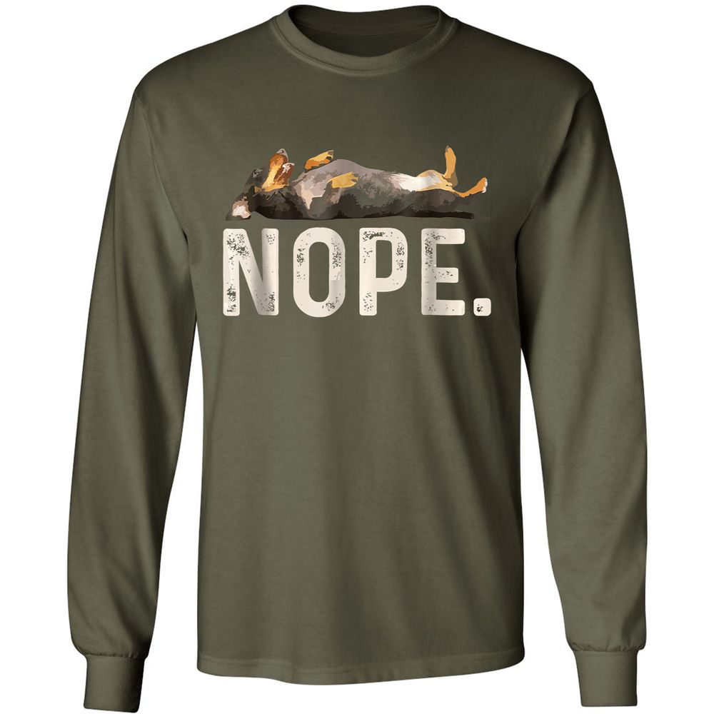 Long Sleeve T-Shirt - EJLELR34 - Military Green - 16