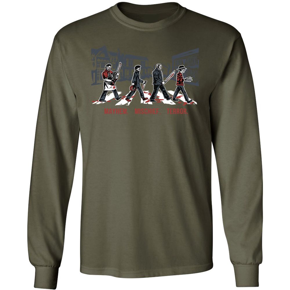 Long Sleeve T-Shirt - 96WRSFVH - Military Green - 16