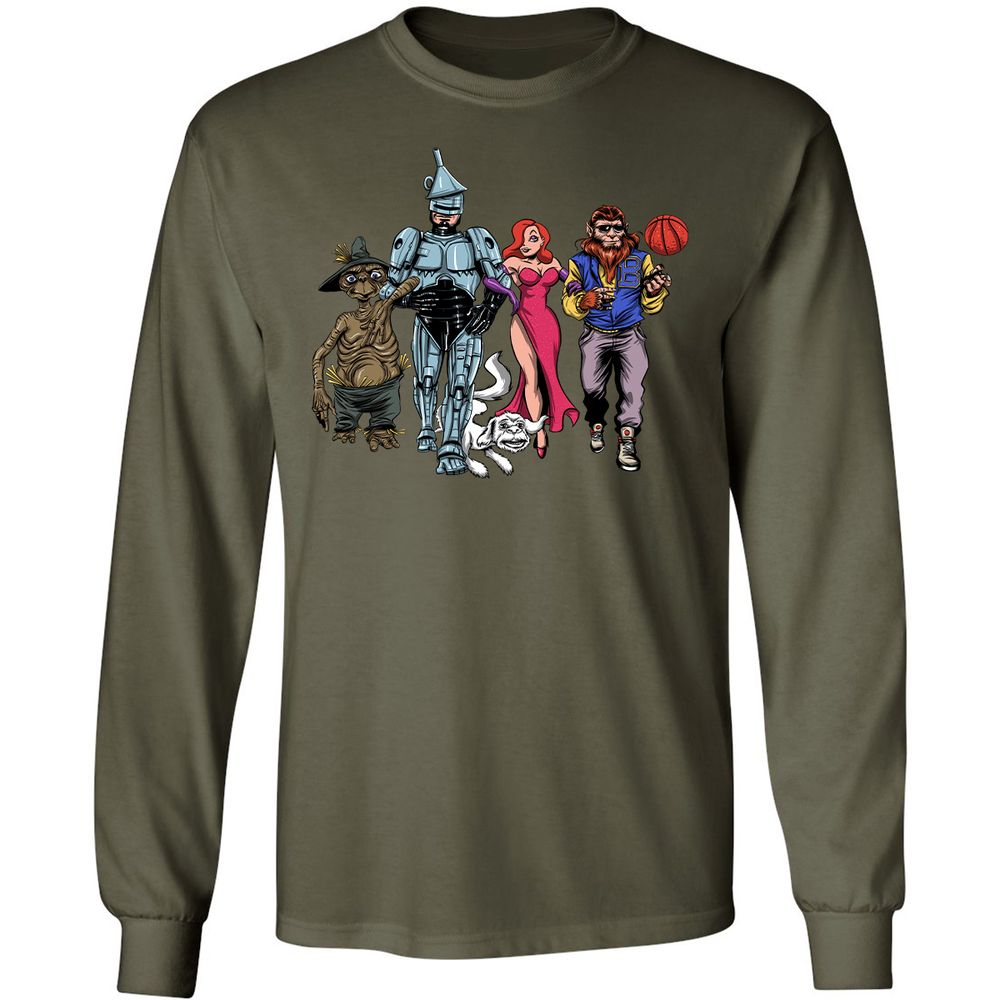 Long Sleeve T-Shirt - 1KE3M3WN - Military Green - 16