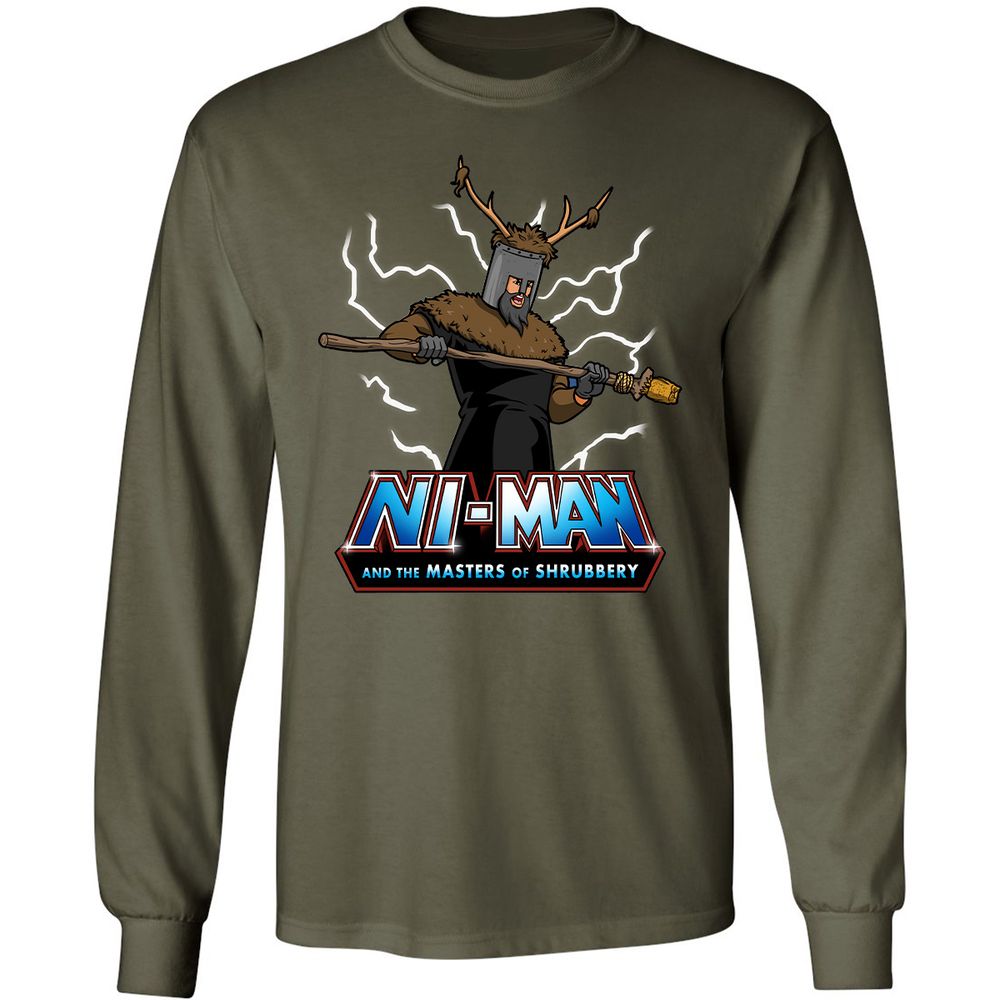 Long Sleeve T-Shirt - VQP7FLNS - Military Green - 16