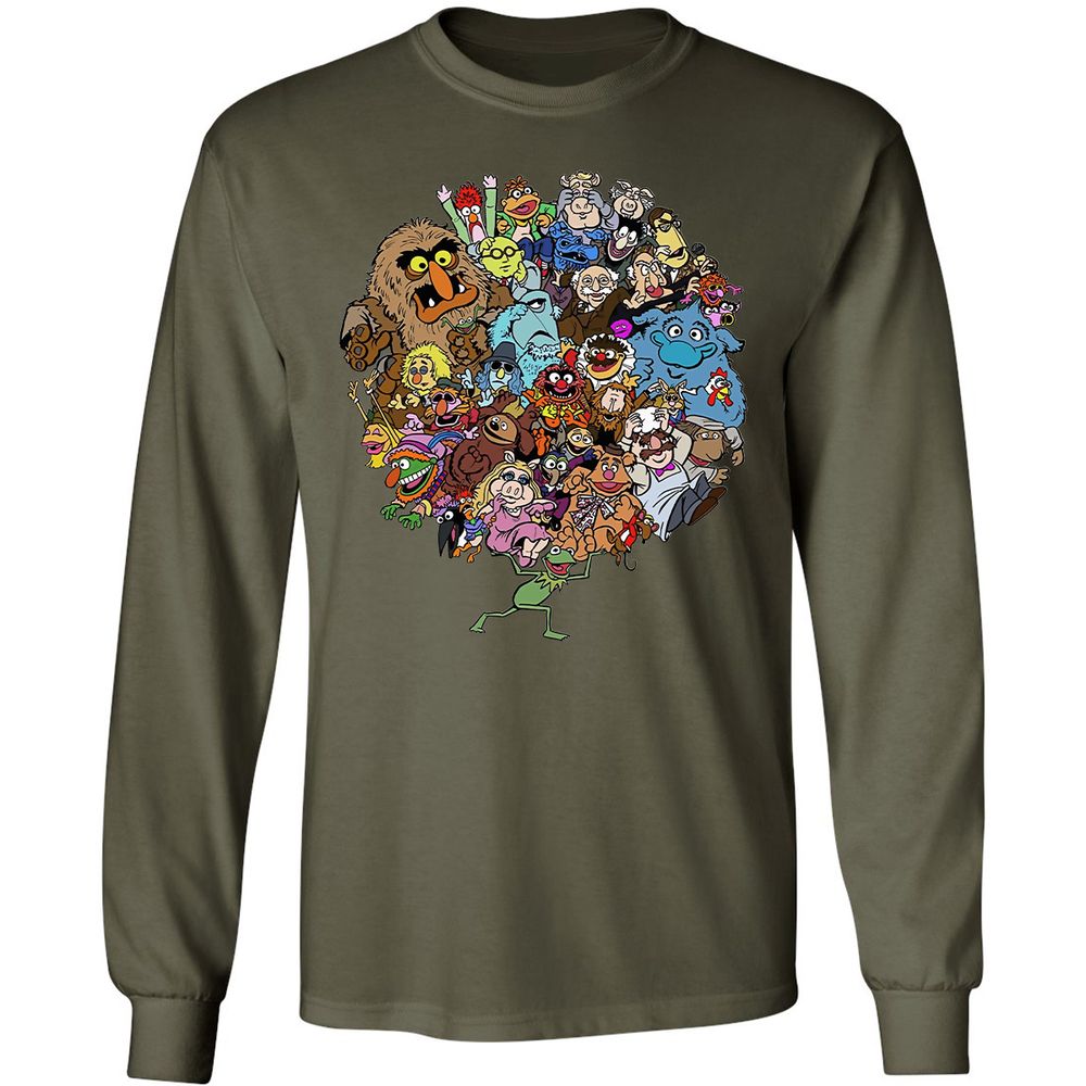 Long Sleeve T-Shirt - ARFCS62M - Military Green - 16