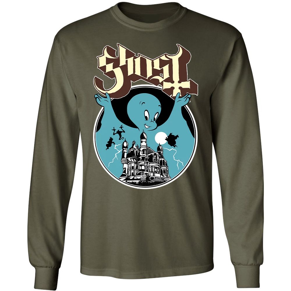Long Sleeve T-Shirt - RFRHMT34 - Military Green - 16