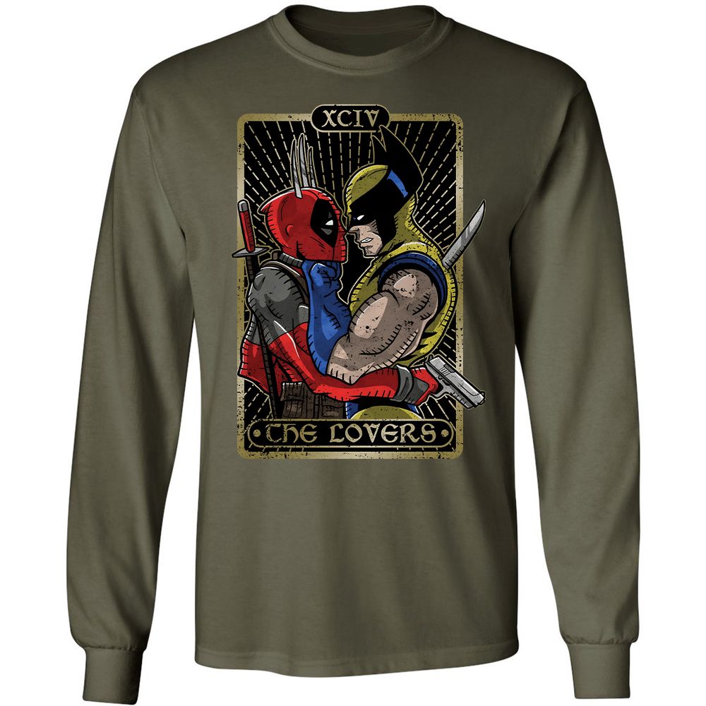 Long Sleeve T-Shirt - U1TCRPTG - Military Green - 16