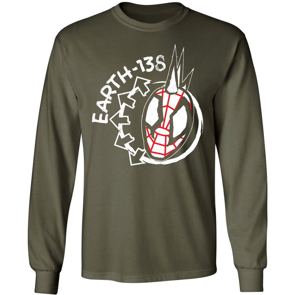 Long Sleeve T-Shirt - XWDYKKG7 - Military Green - 16