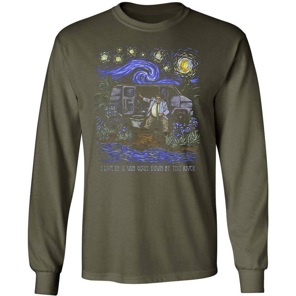 Long Sleeve T-Shirt - YQXDY422 - Military Green - 16