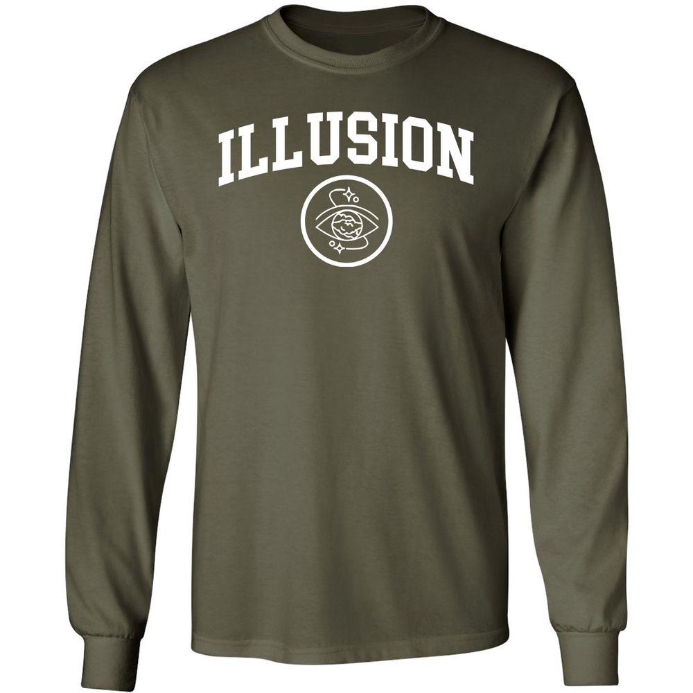 Long Sleeve T-Shirt - LT1FNXPG - Military Green - 16