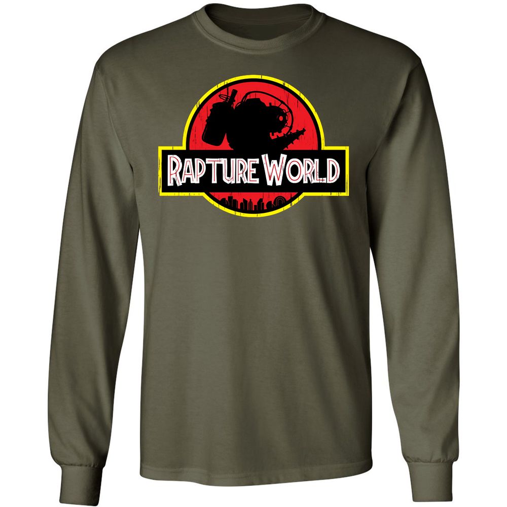 Long Sleeve T-Shirt - C778DHXG - Military Green - 16