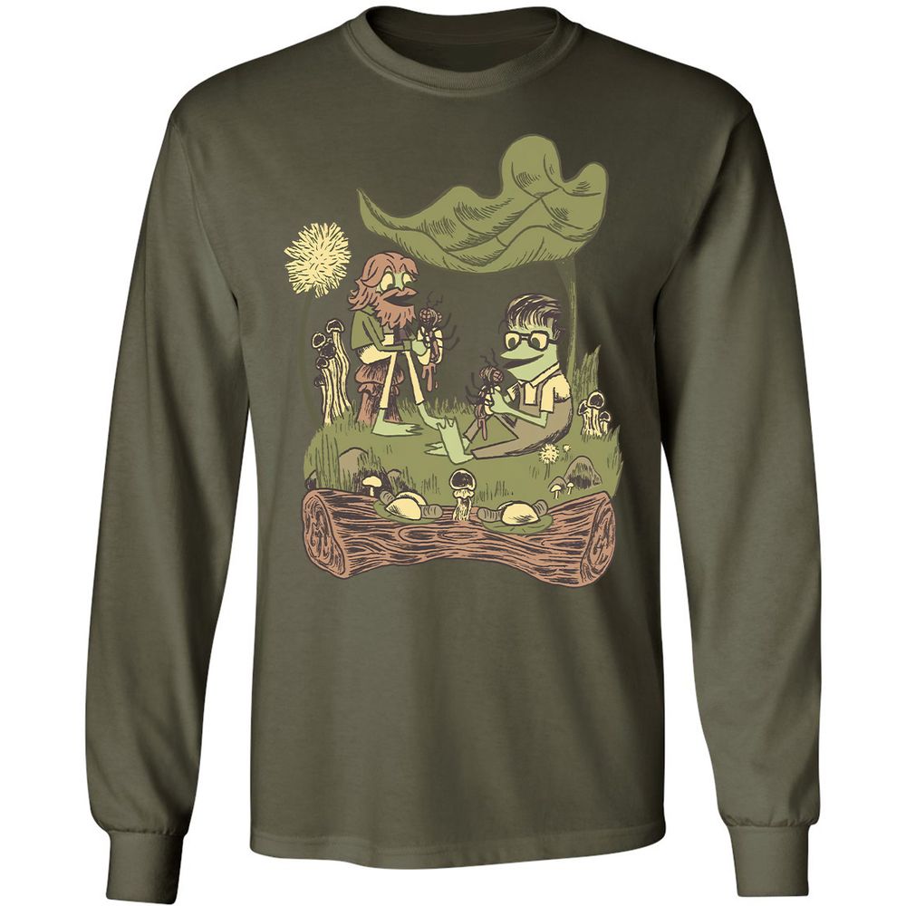Long Sleeve T-Shirt - MFGLWEJ2 - Military Green - 16