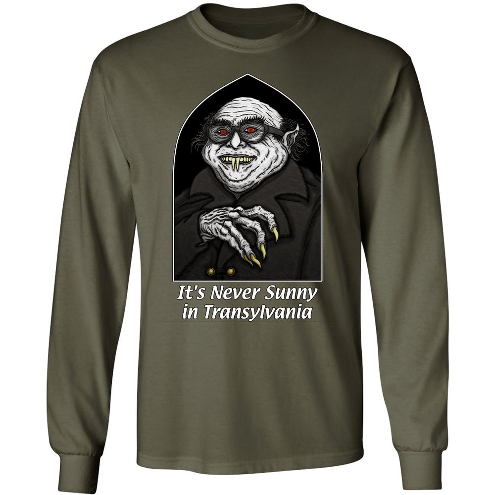 Long Sleeve T-Shirt - UBDKNZV6 - Military Green - 16