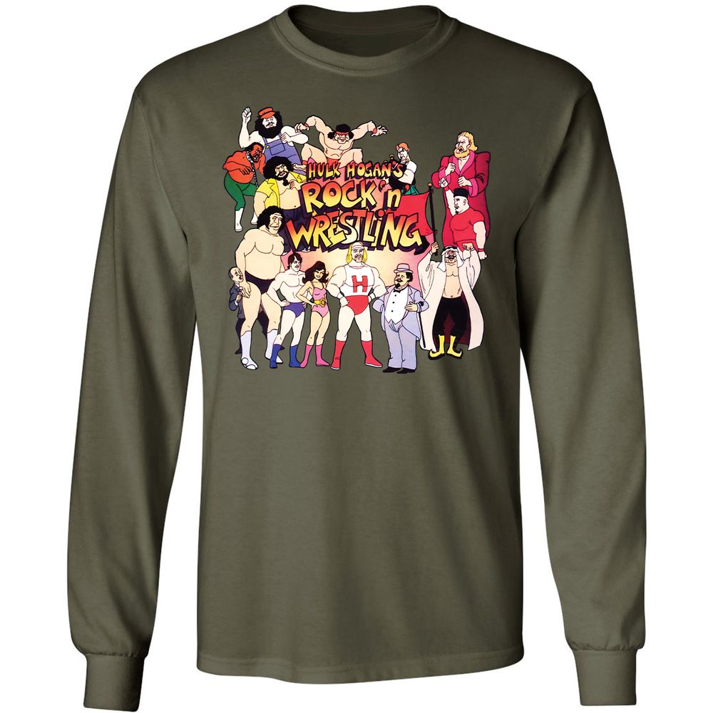 Long Sleeve T-Shirt - 2RPVQMN8 - Military Green - 16