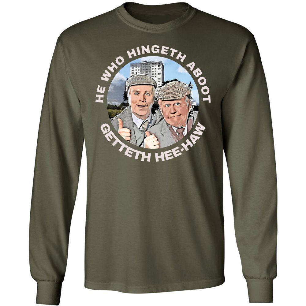 Long Sleeve T-Shirt - VFGZ4A3D - Military Green - 16