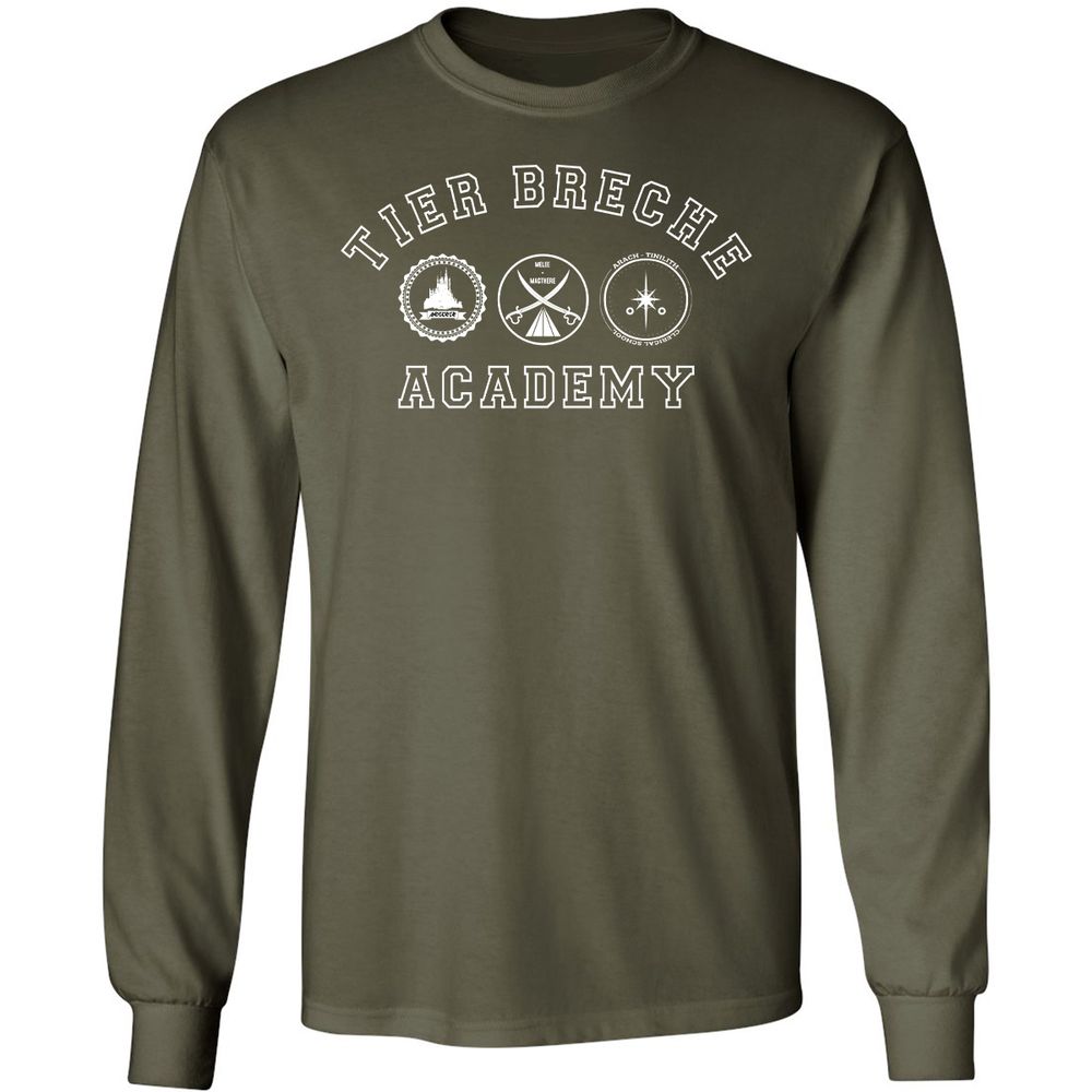 Long Sleeve T-Shirt - 4EDGPG2E - Military Green - 16