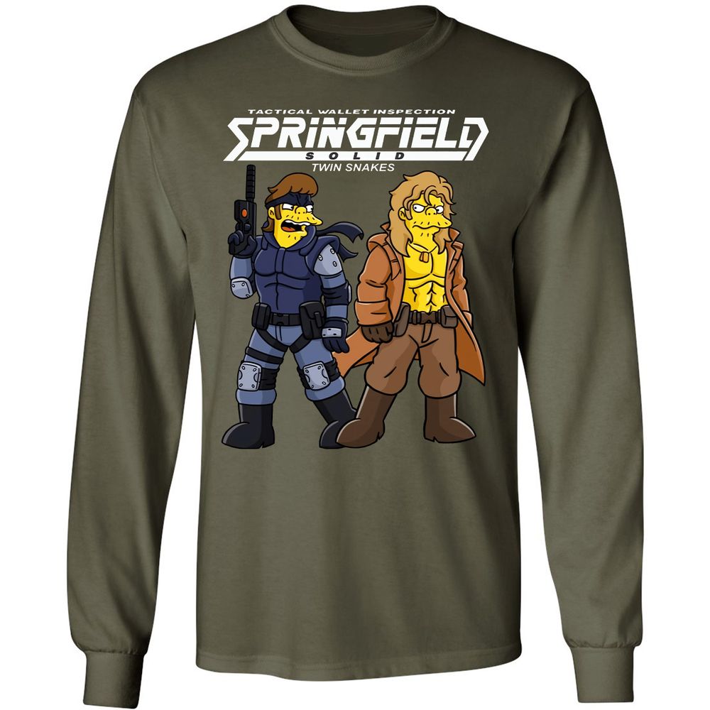 Long Sleeve T-Shirt - K2MUF5UW - Military Green - 16