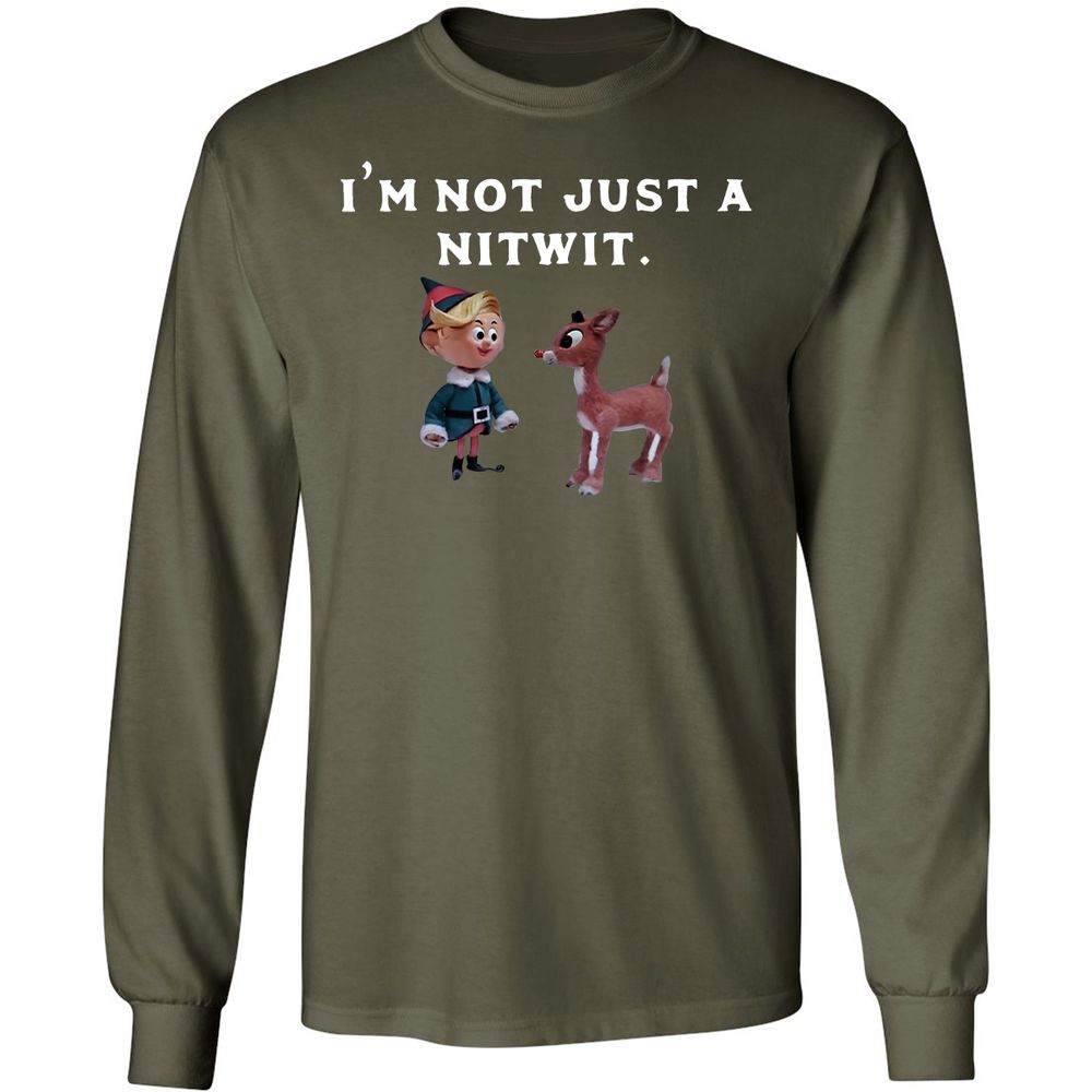 Long Sleeve T-Shirt - C7Q1RBLQ - Military Green - 16