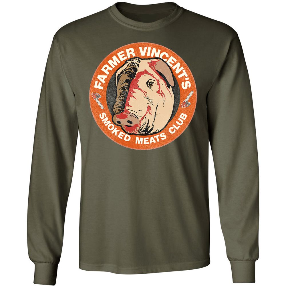 Long Sleeve T-Shirt - A5CRVHKU - Military Green - 16