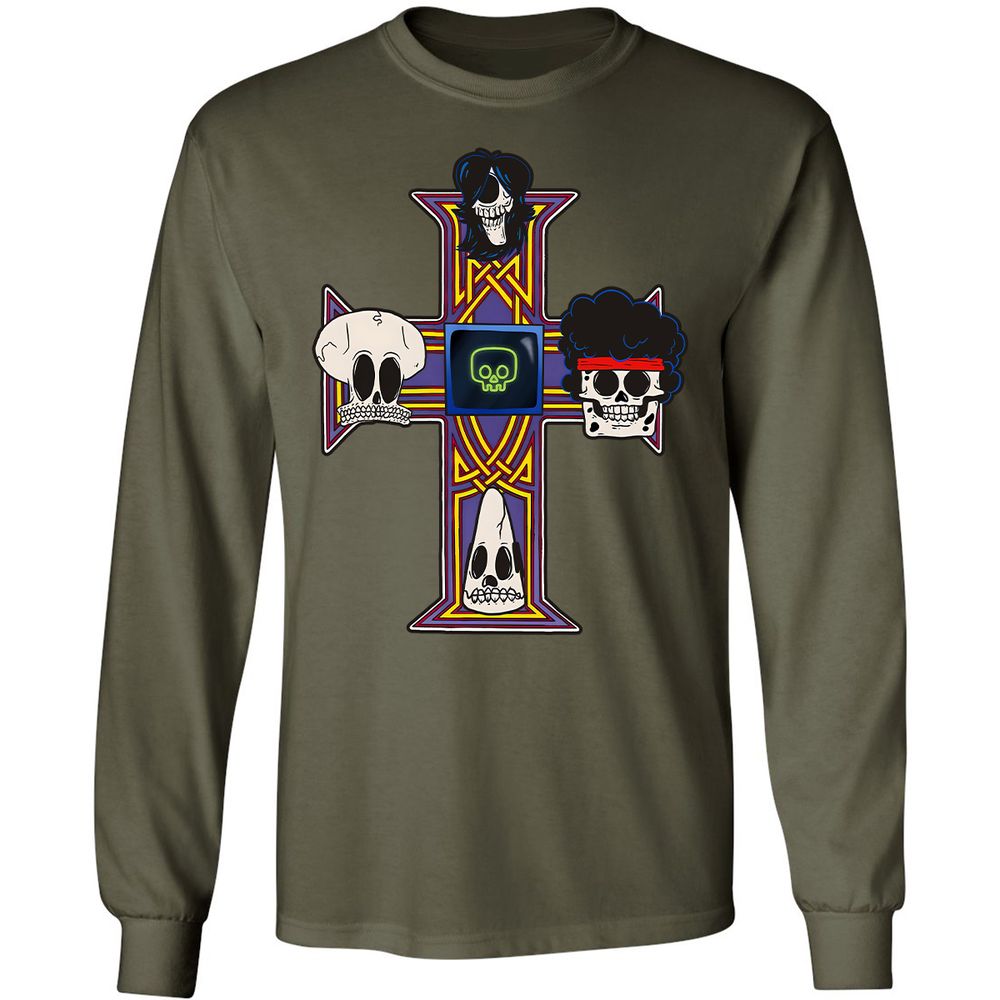 Long Sleeve T-Shirt - G2S69KL5 - Military Green - 16