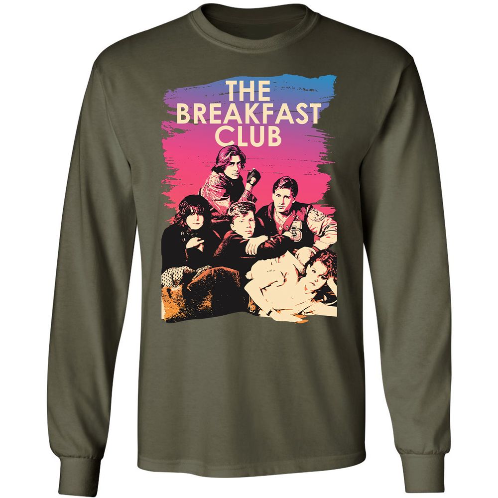 Long Sleeve T-Shirt - NKPA3QDM - Military Green - 16