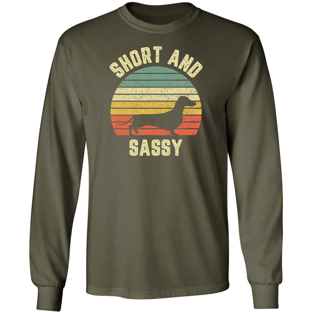 Long Sleeve T-Shirt - 7C1SB3LK - Military Green - 16