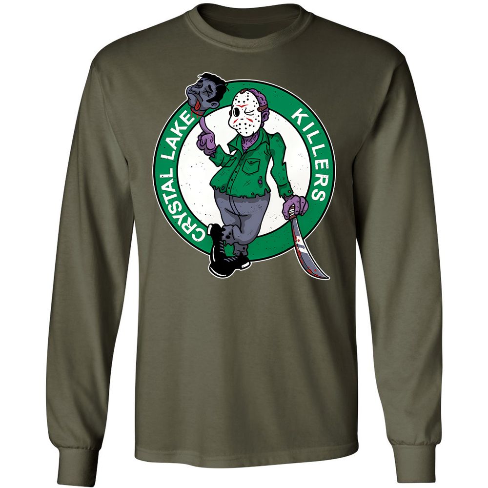 Long Sleeve T-Shirt - MKFSTJC1 - Military Green - 16