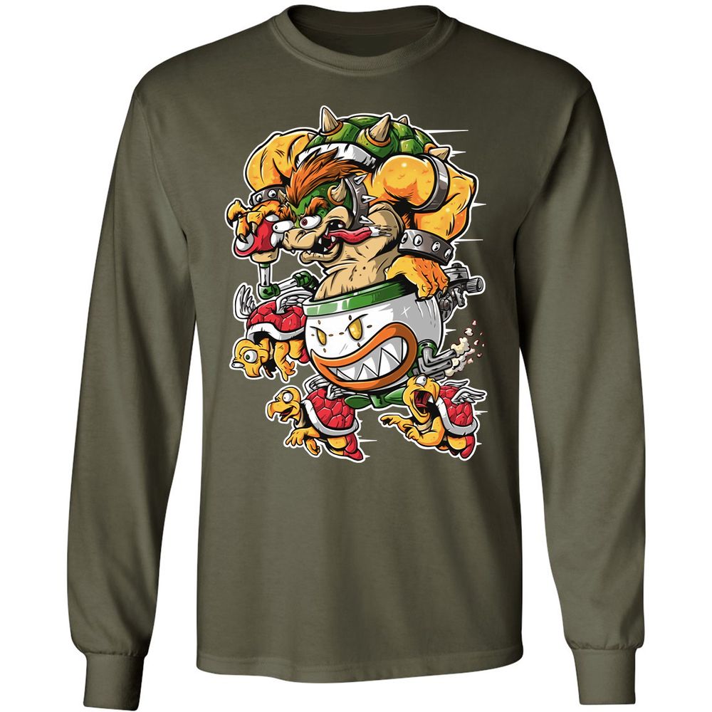 Long Sleeve T-Shirt - NL5BHCEP - Military Green - 16