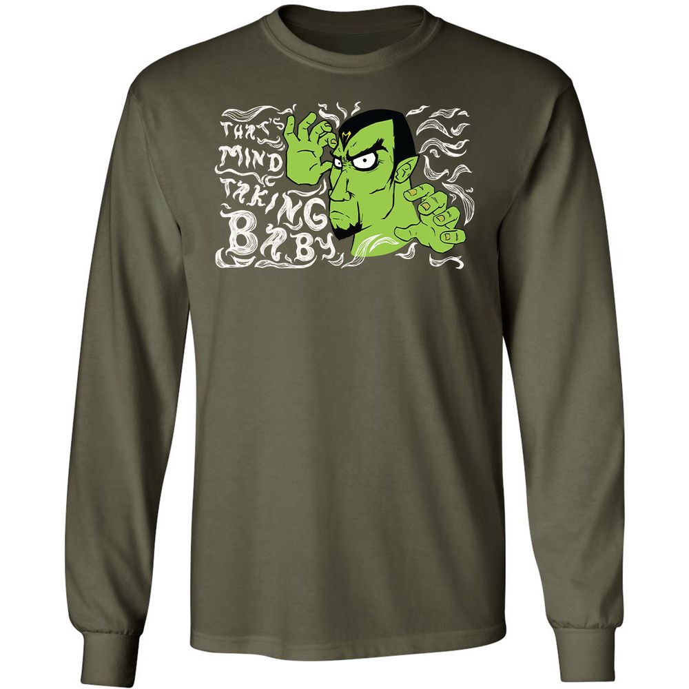 Long Sleeve T-Shirt - UA1FG7J9 - Military Green - 16