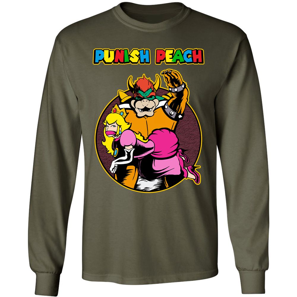 Long Sleeve T-Shirt - Z5AMG3U3 - Military Green - 16