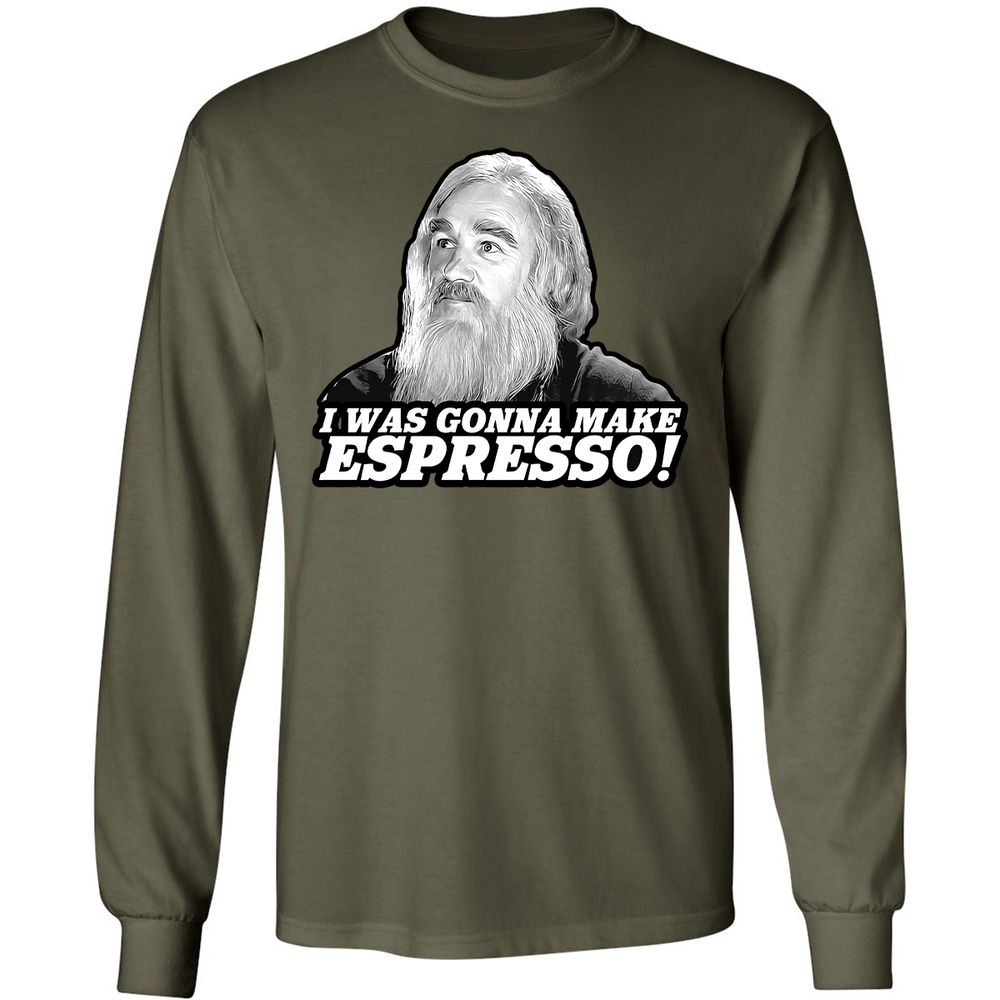 Long Sleeve T-Shirt - VLM5N5TQ - Military Green - 16