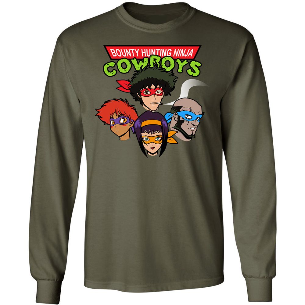 Long Sleeve T-Shirt - 62CAB1N3 - Military Green - 16