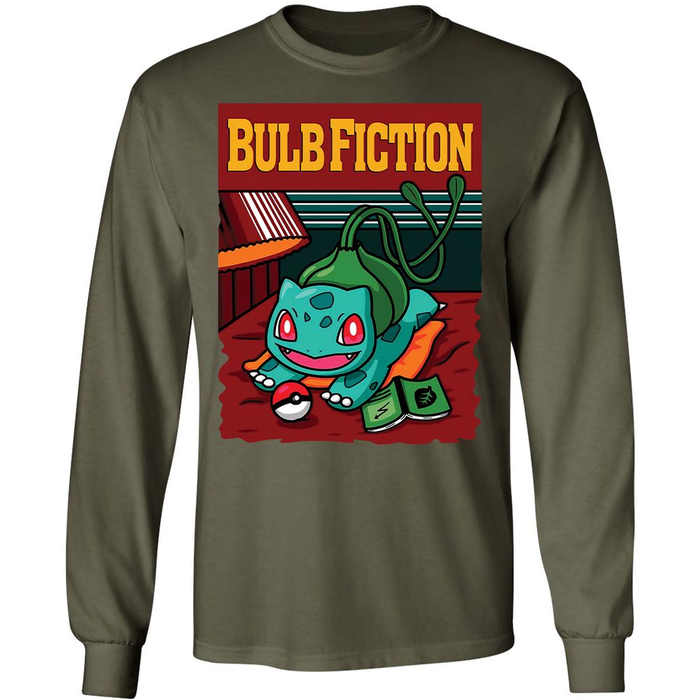 Long Sleeve T-Shirt - 5P5YB9WM - Military Green - 16