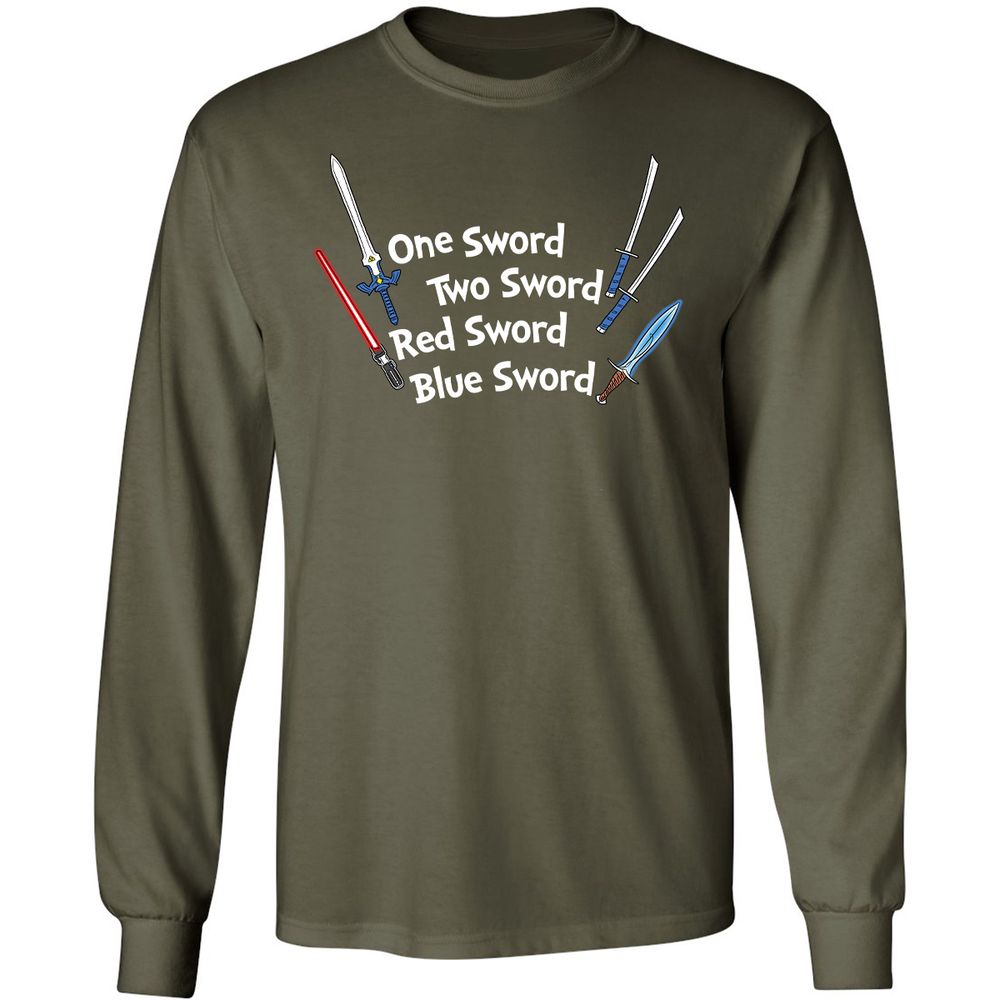 Long Sleeve T-Shirt - 7T5HZ89A - Military Green - 16