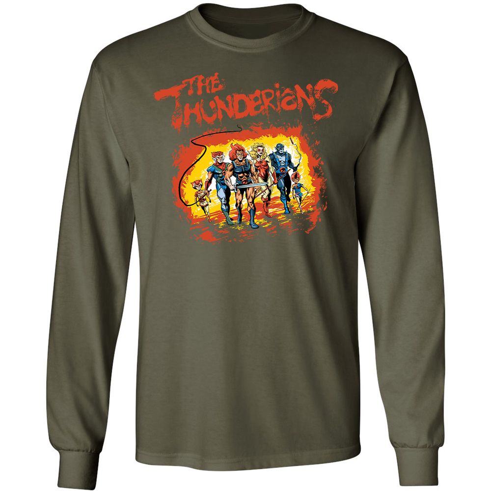 Long Sleeve T-Shirt - 314NW8NH - Military Green - 16