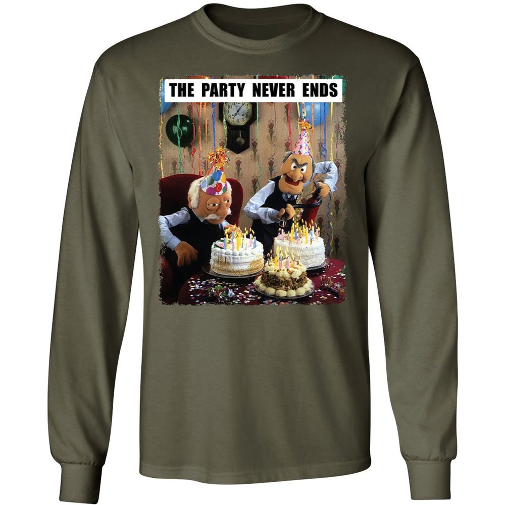 Party never ends - Military Green - 16