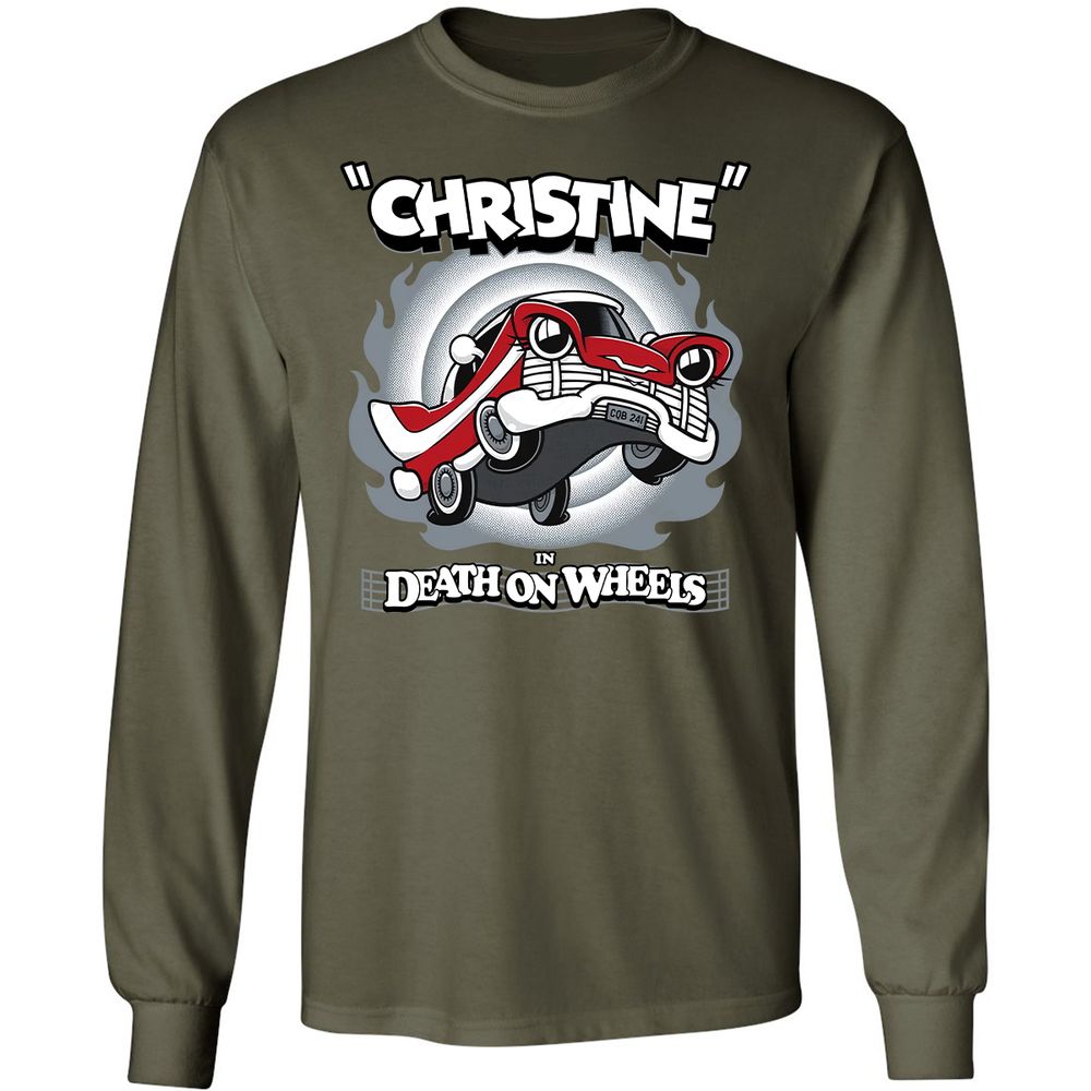 Long Sleeve T-Shirt - NXKC3LQ6 - Military Green - 16