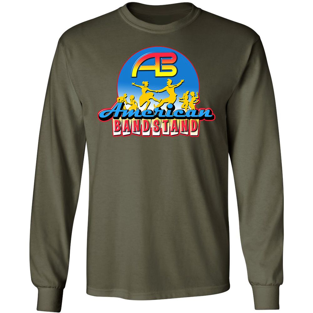 Long Sleeve T-Shirt - RJ7BYH4N - Military Green - 16