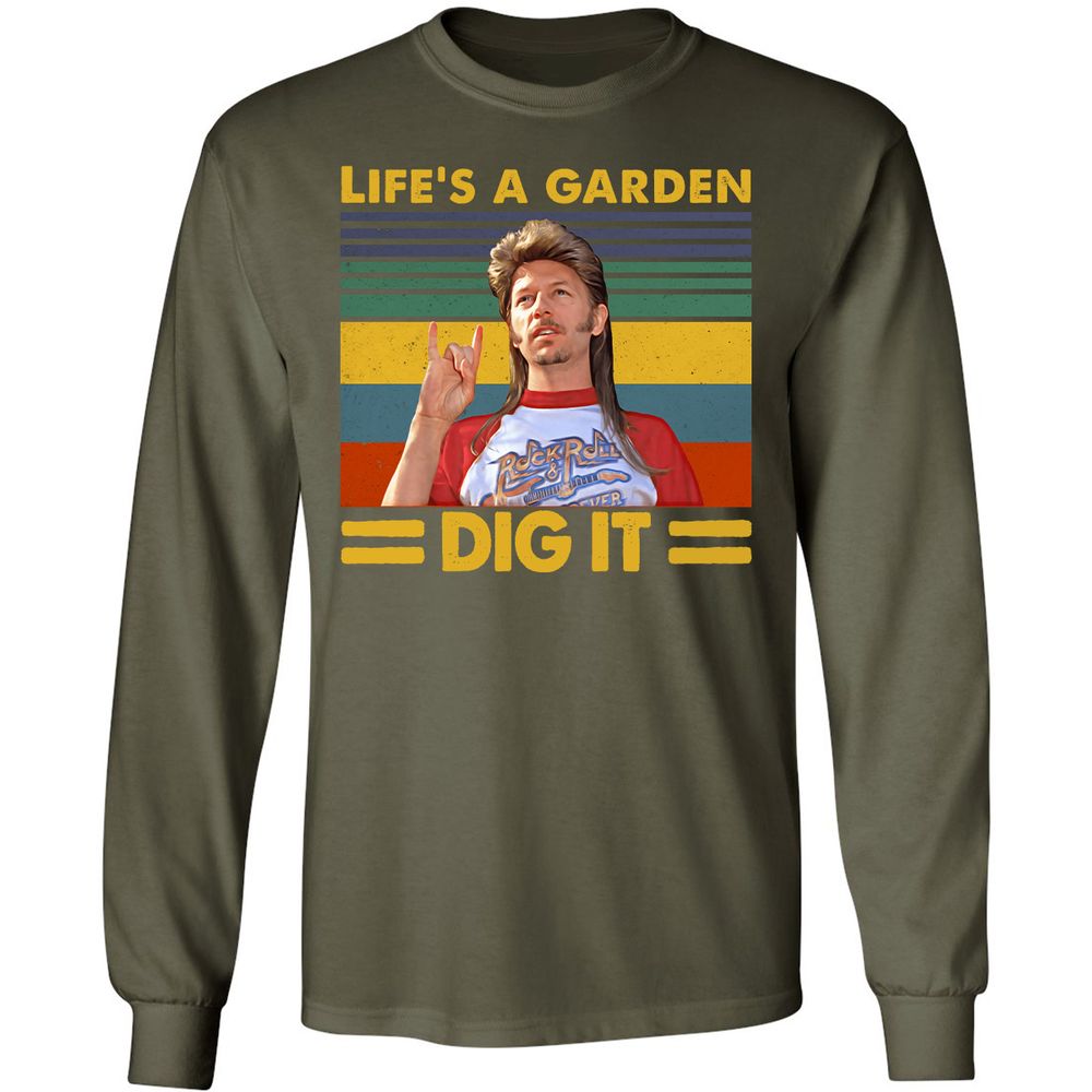 Long Sleeve T-Shirt - YJV45T9B - Military Green - 16