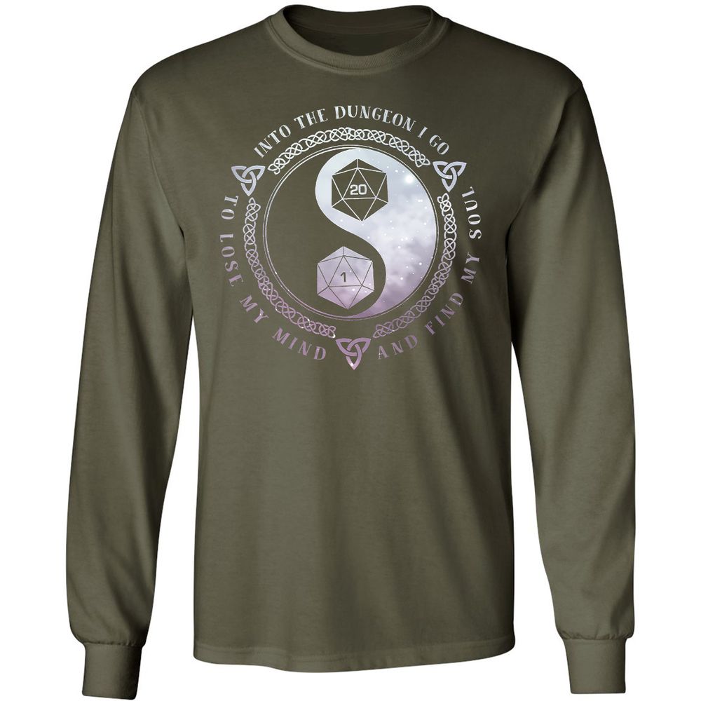 Long Sleeve T-Shirt - F8JC95E4 - Military Green - 16