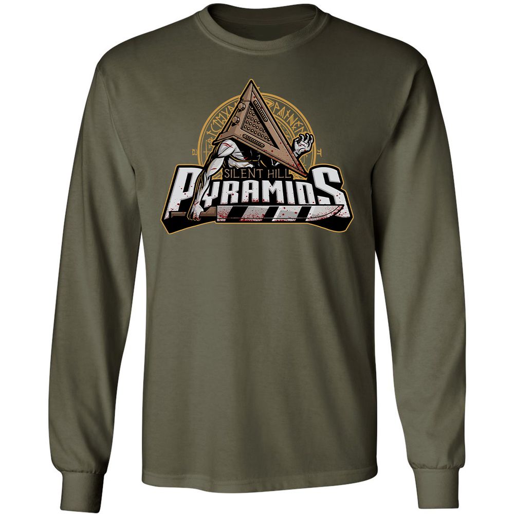 Long Sleeve T-Shirt - X5P2F124 - Military Green - 16