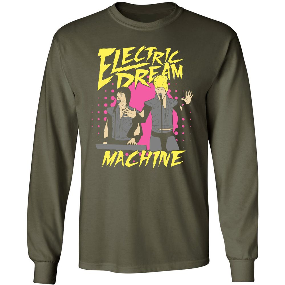 Long Sleeve T-Shirt - GAHASRA8 - Military Green - 16