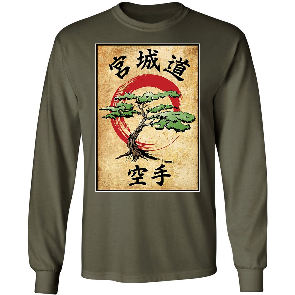 Long Sleeve T-Shirt - J3PFEPER - Military Green - 16