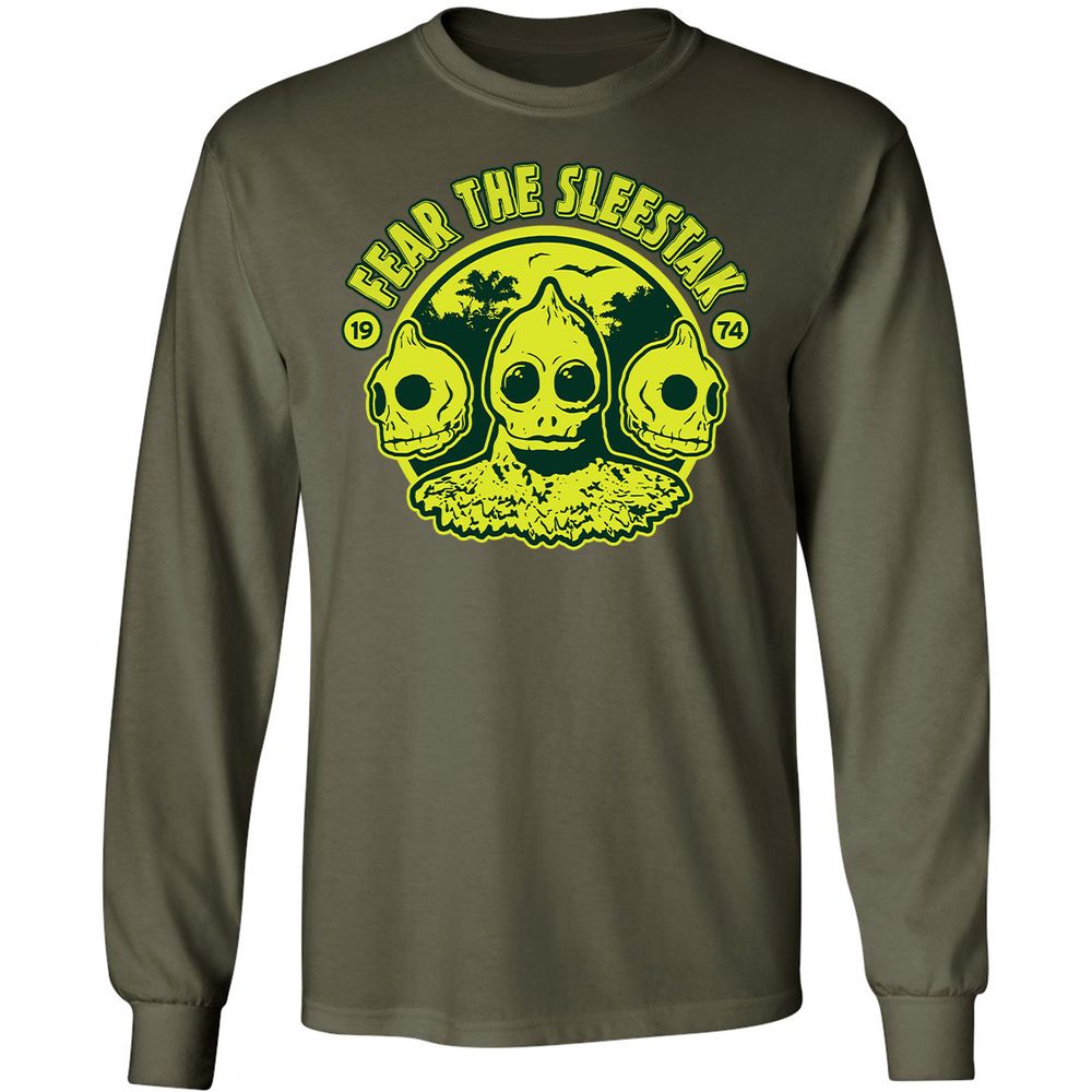 Long Sleeve T-Shirt - DMJRGT94 - Military Green - 16