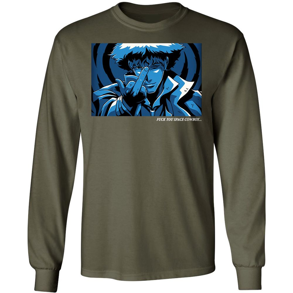 Long Sleeve T-Shirt - JW9WT8XZ - Military Green - 16