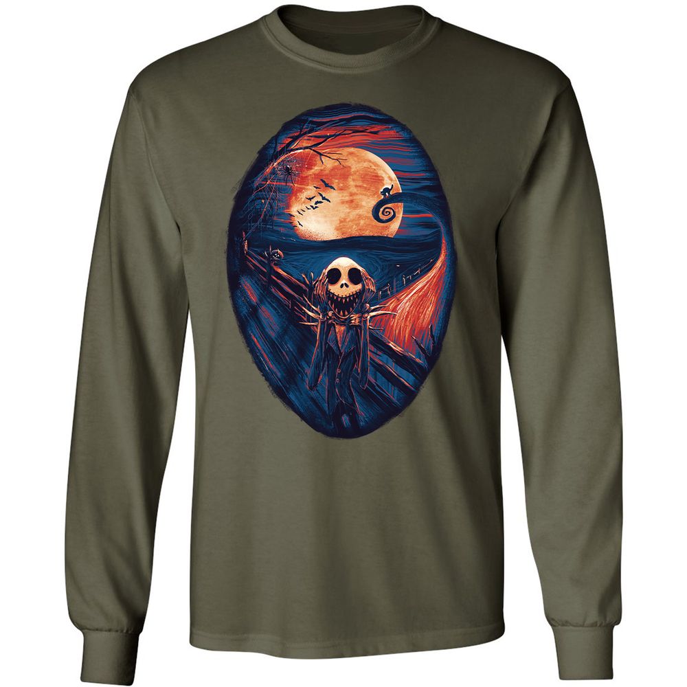 Long Sleeve T-Shirt - GJ76F65P - Military Green - 16