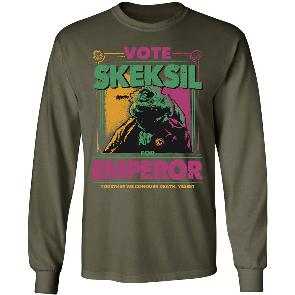 Long Sleeve T-Shirt - 422LUC6P - Military Green - 16