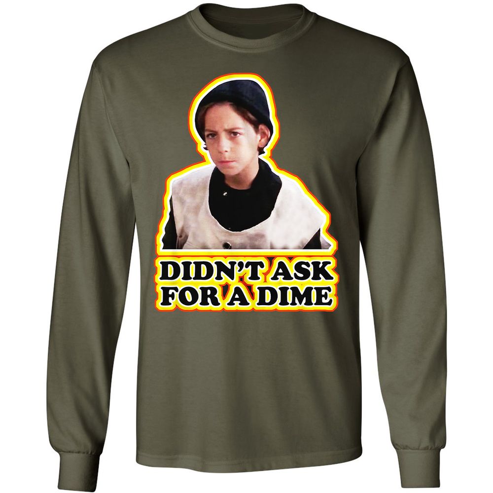 Long Sleeve T-Shirt - A9ZH8JLH - Military Green - 16