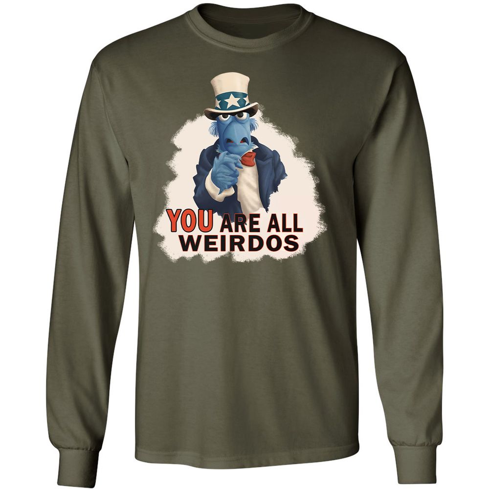 Long Sleeve T-Shirt - N1MMXDTE - Military Green - 16