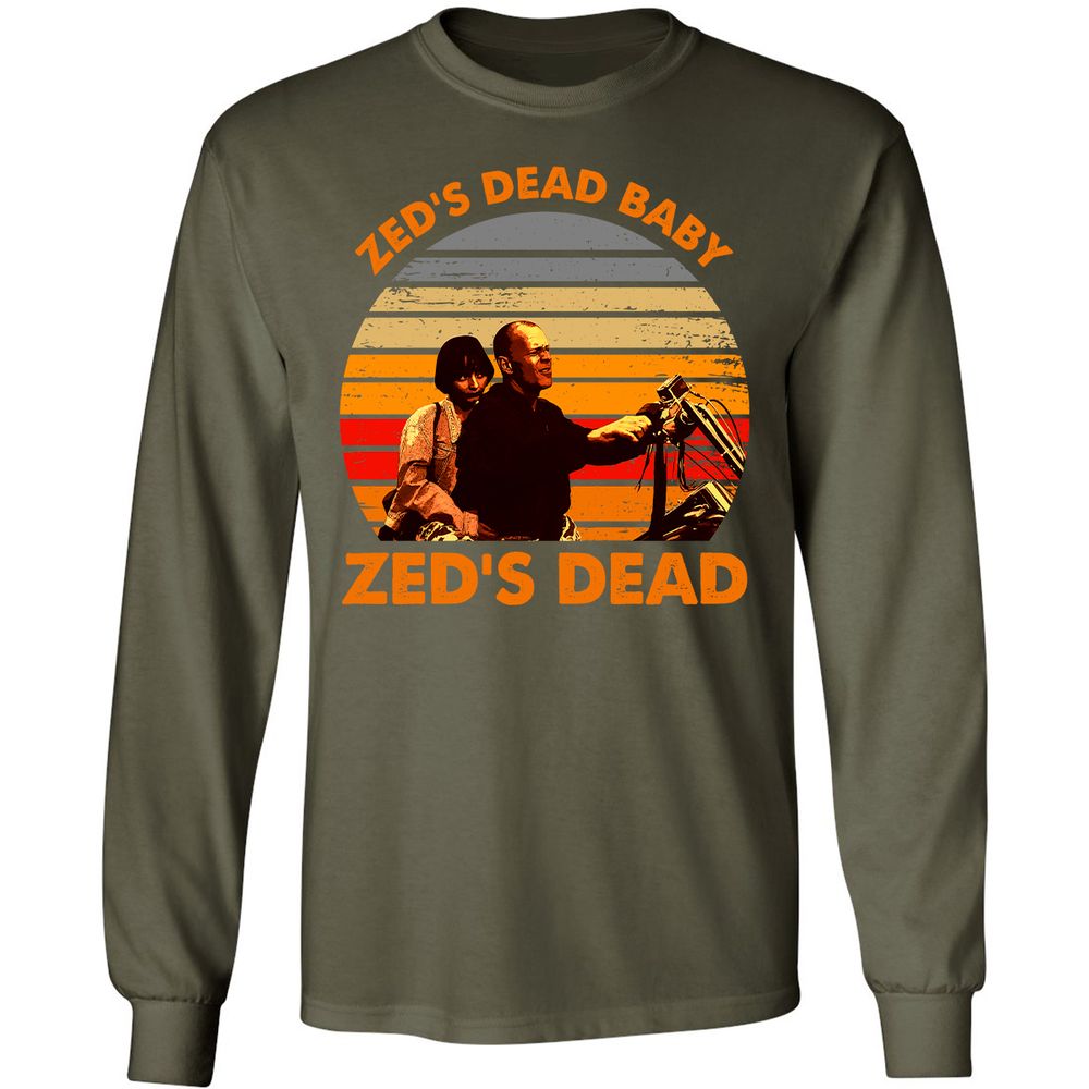 Long Sleeve T-Shirt - QTBFBY25 - Military Green - 16